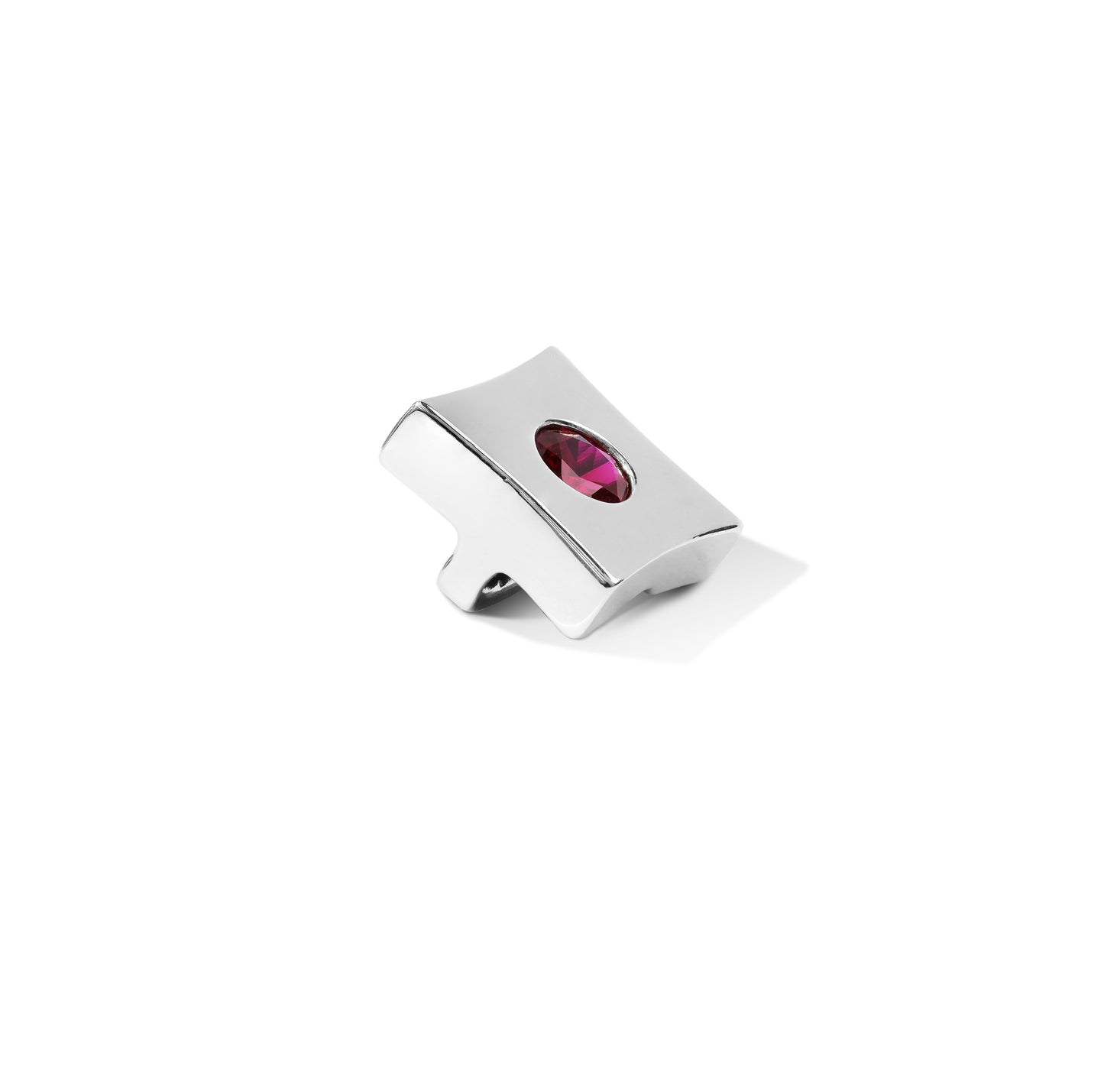 Quadrad shoes jewelry (synthetic ruby)