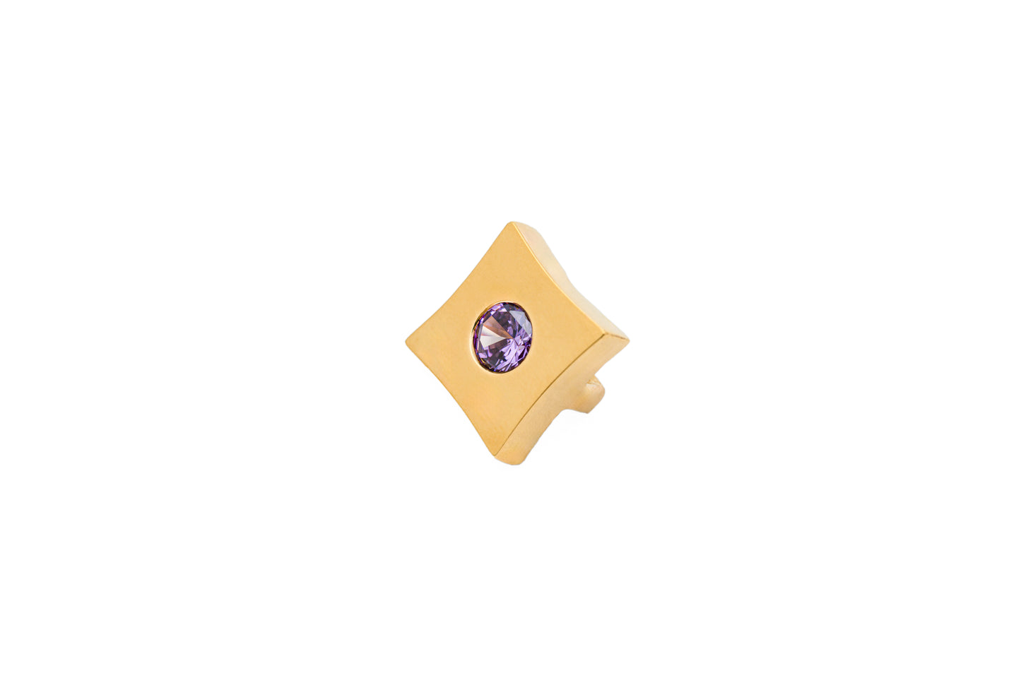 Quadrad gold gem violet