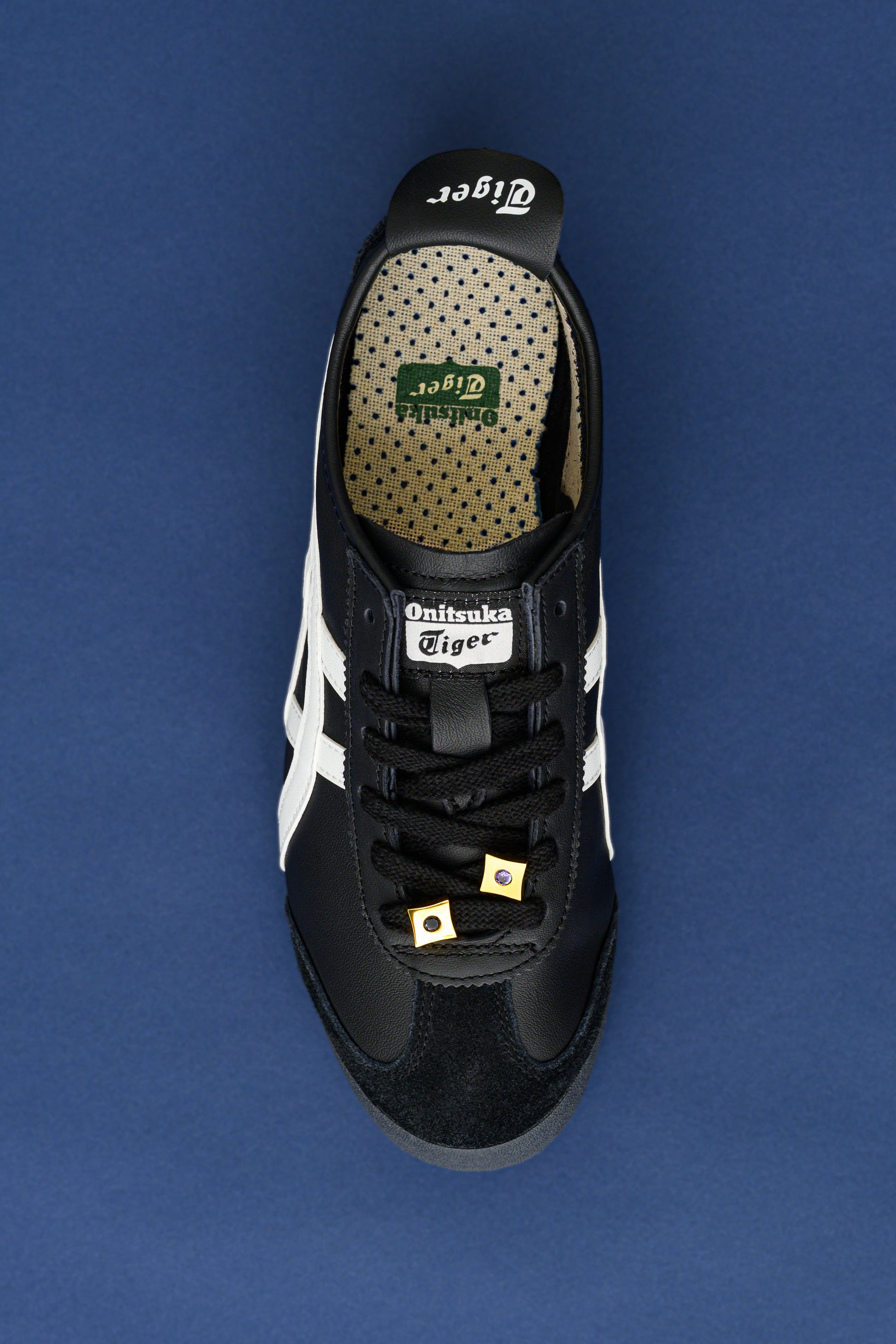 Quadrads gold on the shoes