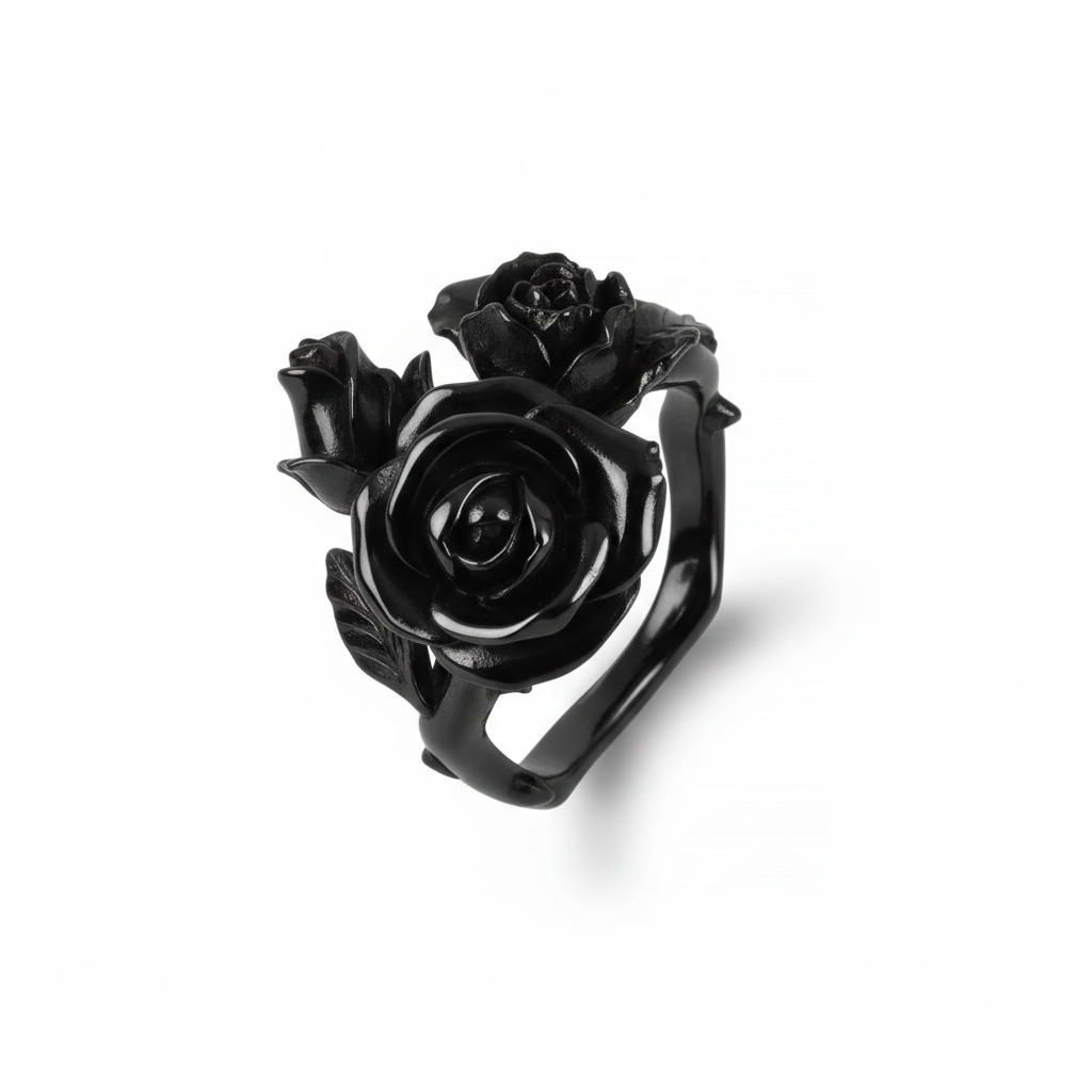 Ring roses black 1
