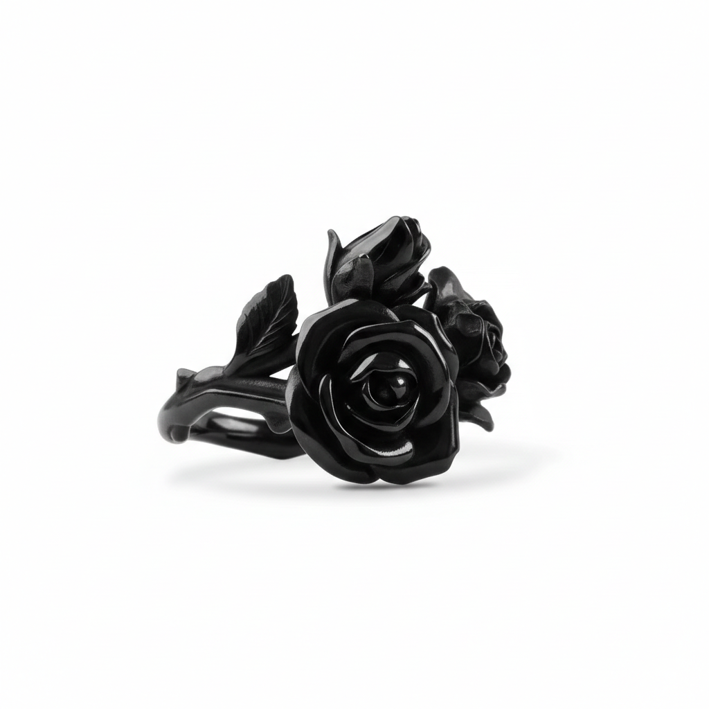 Ring roses black 2