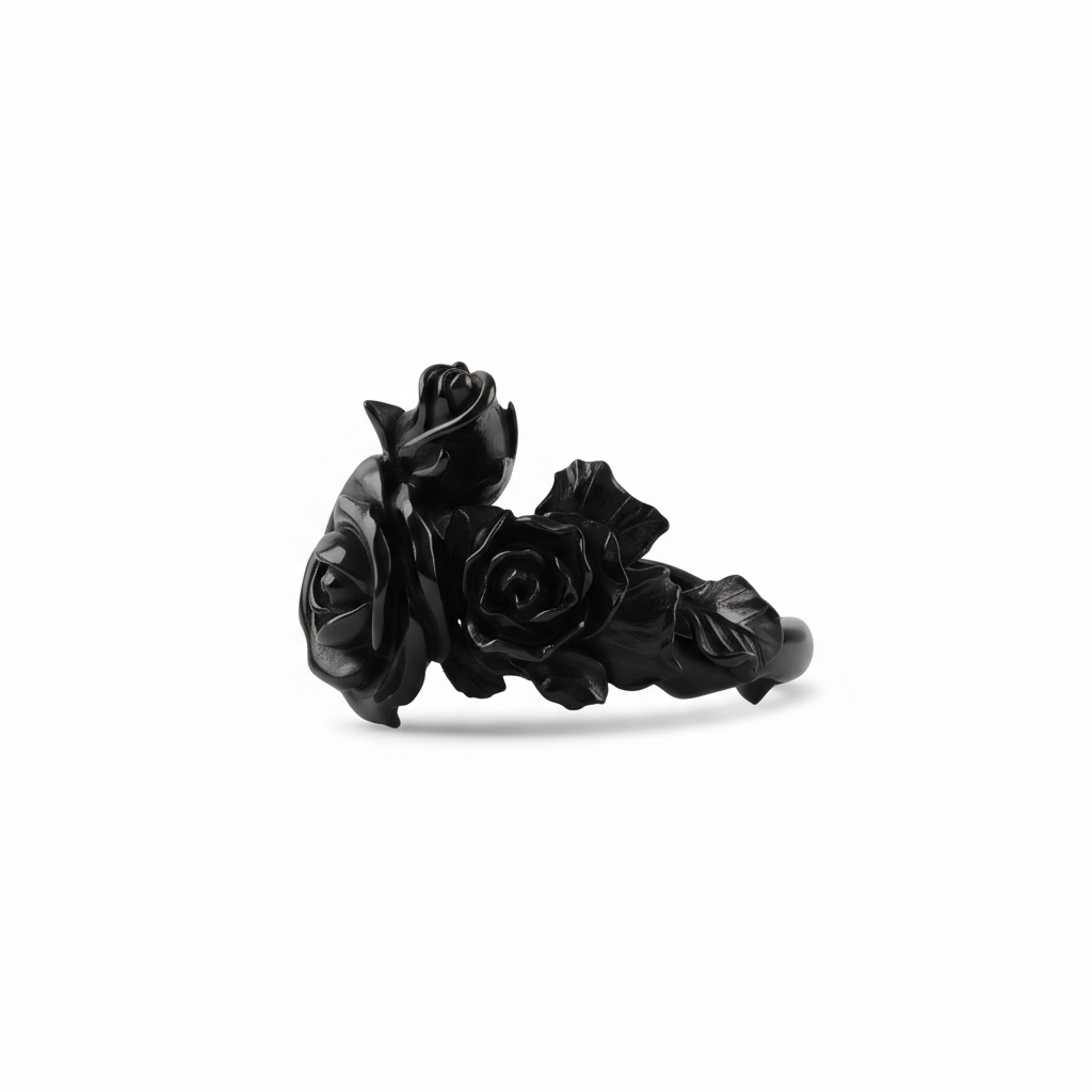Ring roses black 3