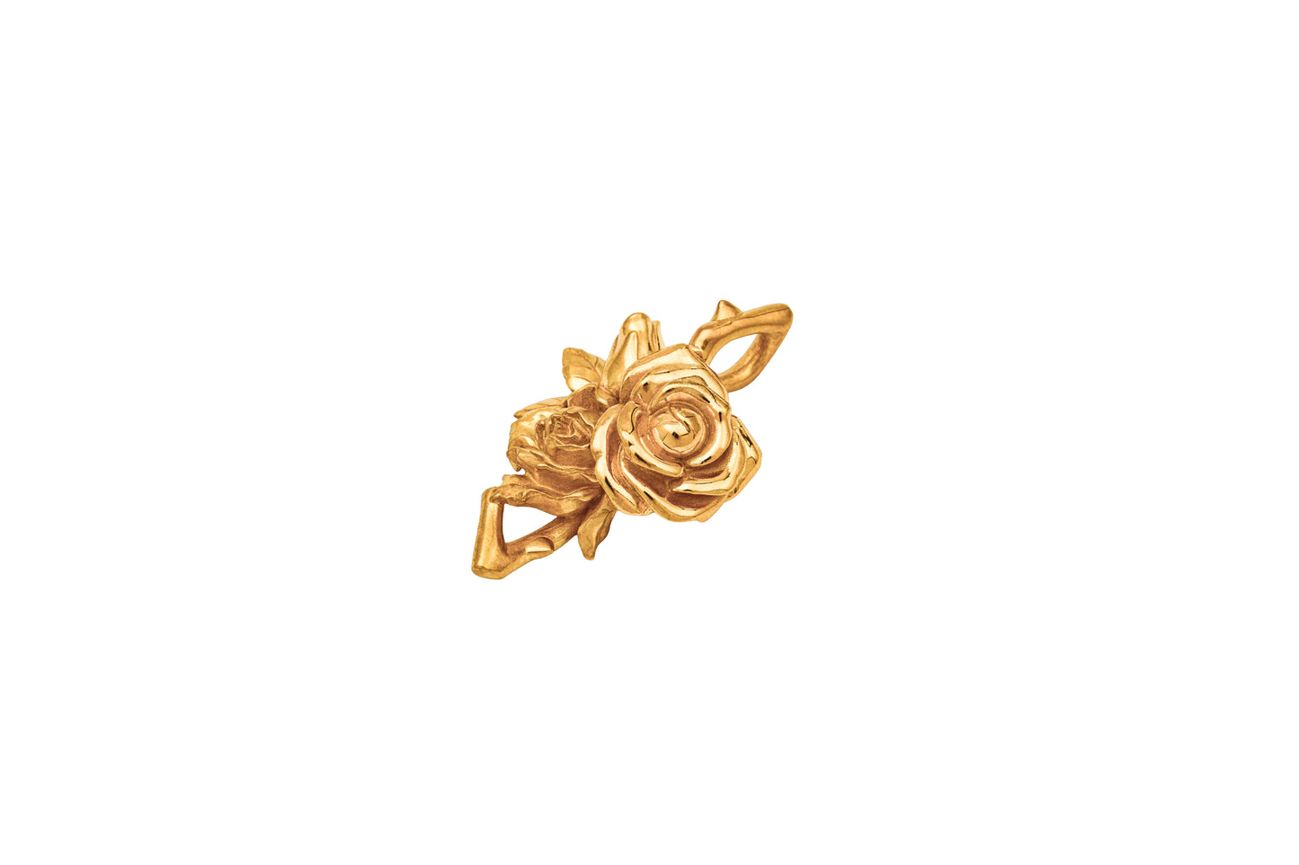 gold rose jewelry piece